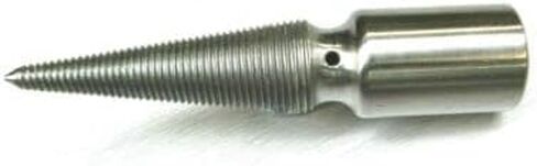 Spindle 3/8" Arbor Hole for Baldor Lathe Motor Spindle 3-1/2" Long Friction Grip Left Hand Tapered Threaded in Saudi Arabia