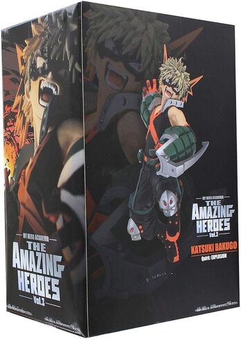 Banpresto 39122 My Hero Academia The Amazing Heroes Vol. 3 Katsuki Bakugo Figure in Saudi Arabia