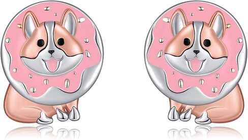 Owl Otter Elephant Stud Earrings Sterling Silver Stud Earrings Jewelry Gifts for Women Girls in Saudi Arabia