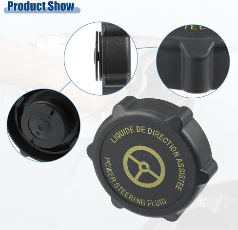 ACROPIX Power Steering Oil Fluid Reservoir Tank Cap Replacement Fit for Ford Mondeo 1996-2000 for Ford Tourneo Connect 2002-2013 - Pack of 1 Black in Saudi Arabia