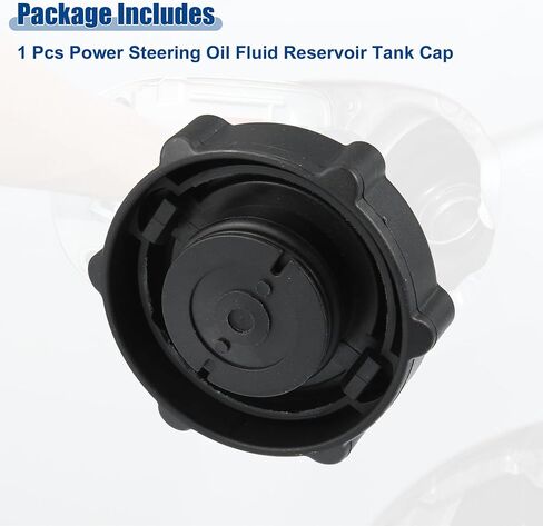 ACROPIX Power Steering Oil Fluid Reservoir Tank Cap Replacement Fit for Ford Mondeo 1996-2000 for Ford Tourneo Connect 2002-2013 - Pack of 1 Black in Saudi Arabia