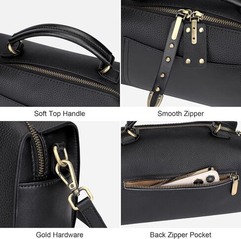 Over Earth Genuine Leather Crossbody Bags for Women Small Top handle Shoulder Handbags and Purses in Saudi Arabia