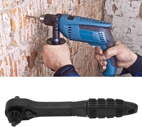 Drill Chuck Ratchet Spanner, Double Head Drill Chuck Ratchet Wrench, Universal Ratchet Chuck Key Wrench Tool Accessories for Electric Drills Spanners in Saudi Arabia