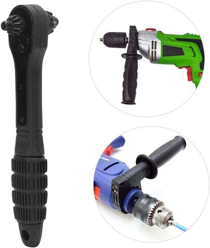 Drill Chuck Ratchet Spanner, Double Head Drill Chuck Ratchet Wrench, Universal Ratchet Chuck Key Wrench Tool Accessories for Electric Drills Spanners in Saudi Arabia