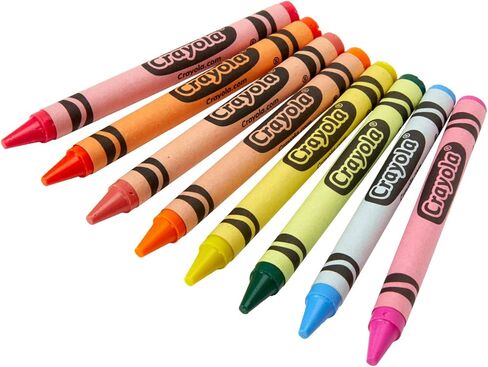 Crayola Neon Crayons, Coloring Book Supplies, Gift for Kids, 8 Count in Saudi Arabia