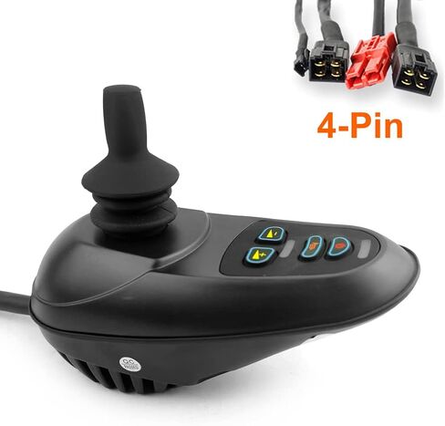 L-faster 24V Dual Drive Brushed Motor Joystick Controller Forward Reverse Max Current 45A for Indoor Electric Wheelchair Bike in Saudi Arabia
