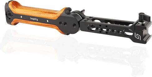 PROAIM Snaprig Handgrip for Ronin S, Crane 2, Air 2 Camera Gimbals. Ergonomic Wooden Grip. Rosette for 180° Adjustment (GA203) in Saudi Arabia