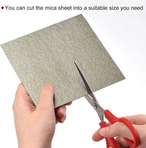 MECCANIXITY Microwave Oven Waveguide Cover Mica Repairing Plate Oven Sheet Board for Kitchen 150x150x0.6mm, Pack of 2 in Saudi Arabia