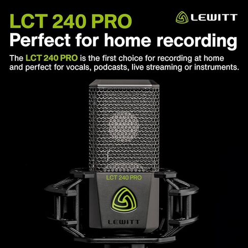 LCT-240 Pro Value Pack Microphone Bundle with Shock Mount in Saudi Arabia
