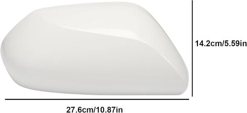 ABS Material Right Passenger Side Mirror Cover Cap (White), Rearview Mirror Cover Cap, Fits Camry 2018 2019 2020 2021 2022 2023 2.5L L4, Replaces #87915-06130 in Saudi Arabia