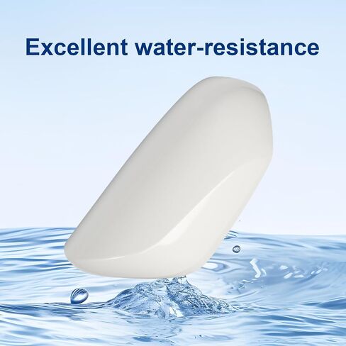 ABS Material Right Passenger Side Mirror Cover Cap (White), Rearview Mirror Cover Cap, Fits Camry 2018 2019 2020 2021 2022 2023 2.5L L4, Replaces #87915-06130 in Saudi Arabia