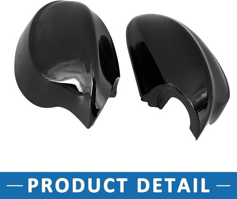 Rear View Mirror Covers Cap 5116713509 Car Accessory for BMW 335i 2007-2008 (Set of 2) in Saudi Arabia