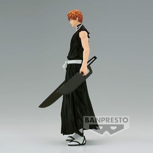 Banpresto - Bleach - Ichigo Kurosaki (ver. A), Bandai Spirits Solid and Souls Figure in Saudi Arabia