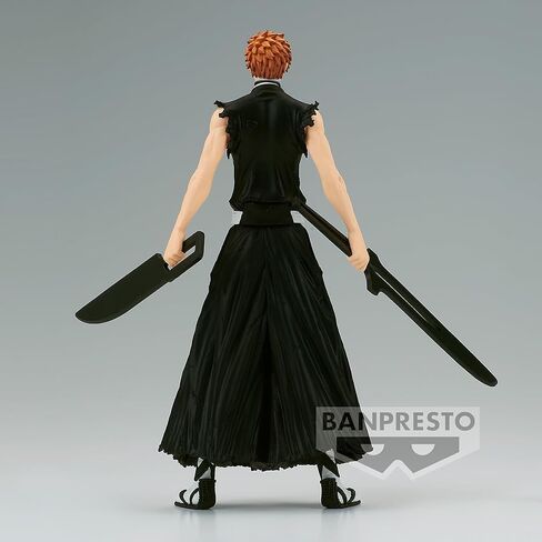 Banpresto - Bleach - Ichigo Kurosaki (ver. A), Bandai Spirits Solid and Souls Figure in Saudi Arabia
