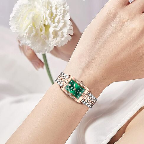 ساعة FAMIS الفاخرة للنساء بسوار من الكريستال والألماس الكلاسيكي وجه صغير أنيق من الفولاذ المقاوم للصدأ مقاوم للماء ساعة رسمية للعمل للسيدات والفتيات in Kuwait