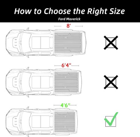 غطاء تونيو لسرير الشاحنة قابل للسحب متوافق مع 2022 20223 2024 Maverick 4'6 "/54.4'' غطاء سرير شاحنة من الألومنيوم قفل بكلمة مرور in Kuwait