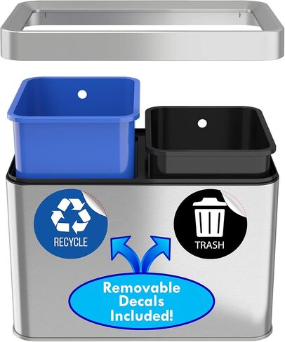 iTouchless 3 Gallon Bathroom Sensor Trash Can, 10 Liter Touchless Small Automatic Slim Garbage Bin with Lid, Smart Narrow Motion Control Commercial Waste Basket for Office, Bedroom, White in Saudi Arabia