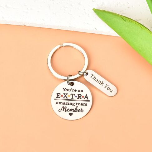 هدايا تقدير الموظف للنساء والرجال زملاء العمل شكرا لك سلسلة المفاتيح للنساء الرجال الموظفين شكرا لك هدايا لزملاء العمل هدايا عيد الميلاد Bdy لزميل الامتنان هدايا التقاعد سلسلة المفاتيح محفورة in Kuwait