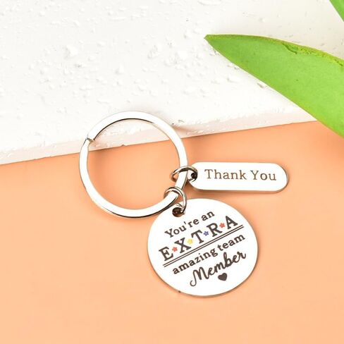 هدايا تقدير الموظف للنساء والرجال زملاء العمل شكرا لك سلسلة المفاتيح للنساء الرجال الموظفين شكرا لك هدايا لزملاء العمل هدايا عيد الميلاد Bdy لزميل الامتنان هدايا التقاعد سلسلة المفاتيح محفورة in Kuwait