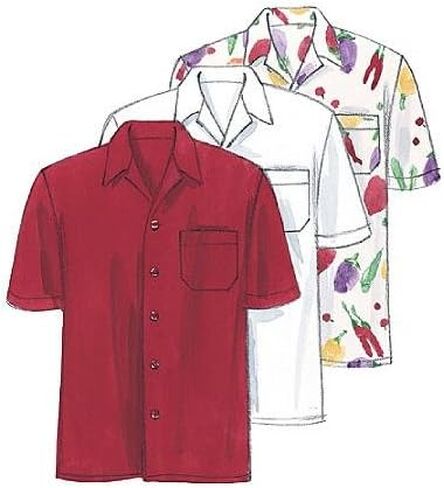 McCall's Patterns M2233MED M2233 Misses' and Men's Jacket, Shirt, Apron, Pull-On Pants, Neckerchief and Hat, Size MED in Saudi Arabia