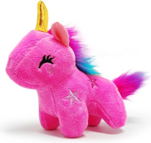 Light Pink Unicorn Stuffed Animals, Kawaii Plushies for Girls and Boys, Soft Unicorn Mini Plush Toys Key Chains, Fun and Cuddly Plush Toy for Kids, Small and Cute Stuffed Animal for Birthday Gifts in Saudi Arabia