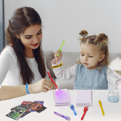 120 Pcs Video Game Party Favors Party Supplies Invisible Ink Pens Notebook Silicone Bracelet Gift Paper Bag Video Game Controller Keychain Birthday Supplies for Kids Gamer Party Favors in Saudi Arabia