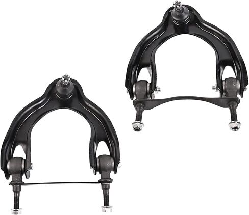 مجموعة ذراع التحكم مع وصلة كروية متوافقة مع 1992-1995 Honda Civic 1993-1997 Honda Civic del Sol 1994-2001 Acura Integra K90448 K90449 الجزء الأمامي العلوي الأيسر الأيمن in Kuwait