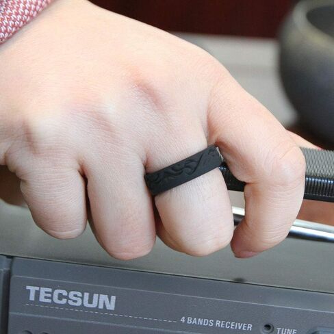 Silicone Wedding Ring for Women and Men Silicone Rubber Wedding Bands With many Size and Colors in Saudi Arabia