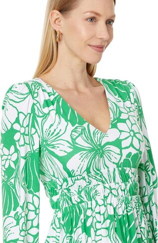 Lilly Pulitzer Women's Calla Long Sleeve V-Neck Dress in Saudi Arabia