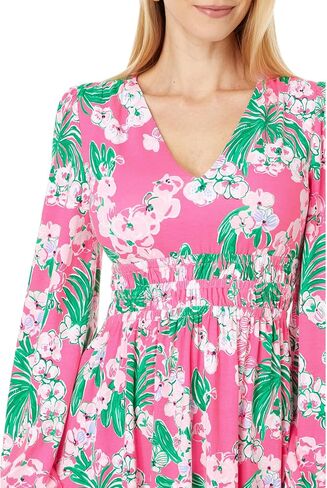 Lilly Pulitzer Women's Calla Long Sleeve V-Neck Dress in Saudi Arabia