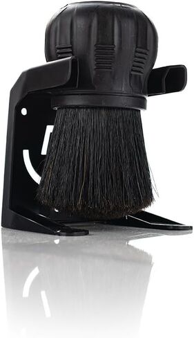 Detail Factory - Screwball Brush - Easy-to-Hold Non-Slip Rubber Grip - Safe for Paint and Interior Surfaces, Detail Around Grilles, Emblems, Trim, and More - Black in Saudi Arabia