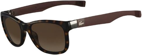 Lacoste Brown Square Unisex Sunglasses L662S 214 54 in Saudi Arabia