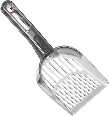 Cat Litter Scooper Plastic Cat Litter Scoop Large Scoop Deep Shovel Long Handle Poop Sifting with Non-Slip Handle & Curved Design Cat Products(Green) in Saudi Arabia