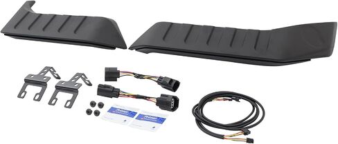 MotorFansClub Rear Roof Spoiler Fit for Jeep Wrangler JK 2007 2008 2009-2019 2020 2021 2022 Trunk Spoiler Wing Black(with LED) in Saudi Arabia