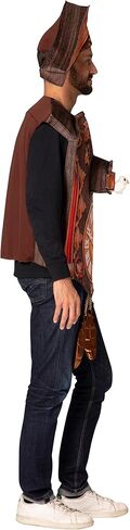 Rasta Imposta Coo Coo Clock Costume Cuckoo Alarm Clocks Grandfather Timepieces Chronometers Dress Up Cosplay Party Costumes, Adult One Size in Saudi Arabia