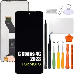 Replacement for Motorola Moto G Stylus 4G 2023 LCD Screen for Moto XT2317 XT2317DL XT2317-1 XT2317-2 XT2317-3 Screen Touch Digitizer Assembly LCD Display with Repair kit (Not Fit G Stylus 5G XT2315)