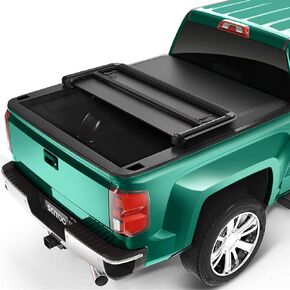 SCITOO Soft Tri-Fold Truck Bed Tonneau Cover Fits for Ford Ranger 2019 2020 2021 2022 Styleside Truck Bed Cover 5FT 60.5''