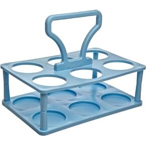 SP Bel-Art Polypropylene Wash Bottle Carrier; Holds 250/500ml (8/16oz) Bottles, 11¹/₄ x 7⁵/₈ x 8⁷/₈ in. (F11640-0001)