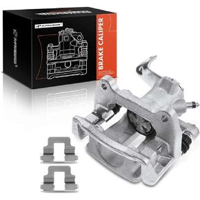 A-Premium Disc Brake Caliper Assembly with Bracket Compatible with Select Mini Models - Cooper 2007 2008 2009 2010 2011 2012 2013 2014 2015 - Rear Left Driver Side