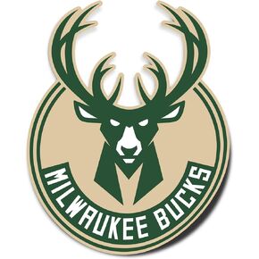 Desert Cactus Milwaukee Bucks NBA Officially Licensed Sticker Vinyl Decal Laptop Water Bottle Car Scrapbook (Individual 3)