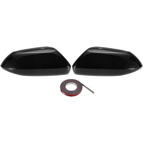 ACROPIX Car Rearview Mirror Cover Caps Overlay Trim Fit for Toyota Corolla 2019-2022 - Pack of 2 Gloss Black