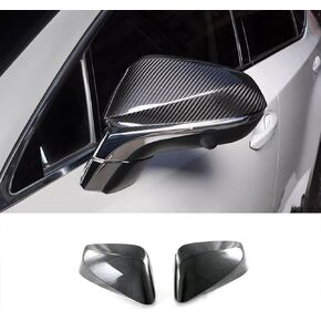 Car Accessories Rear View Door Mirror Covers Trim Fit For Lexus NX300 NX300h NX200t RX200t RX300 RX350 RX450h RX350L RX450hL (Carbon Fiber Style) ABS 2 PCS