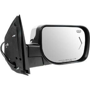 Mirror Power Heated Memory Turn Puddle Light Chrome Right for QX56 Armada Titan