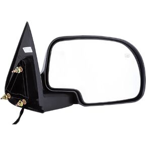 Side Mirror Fits for 2003-2006 Chevy Silverado 1500 2500 HD 3500 HD,for GMC Sierra 1500 2500 HD,Yukon/Yukon XL 1500 Power Heated Manual Folding Front Right Passenger Side Door Mirror