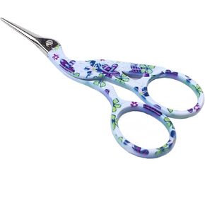 BIHRTC 3.6" Stainless Steel Sharp Tip Classic Stork Scissors Crane Design Sewing Scissors DIY Tools Dressmaker Shears Scissors for Embroidery, Craft, Needle Work, Art Work & Everyday Use