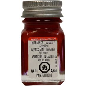 Testors Enamel Paint - Dark Red