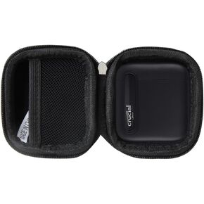 Hard Travel Case for Crucial X6 500GB / 1TB / 2TB / 4TB Portable SSD External Solid State Drive