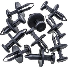 Rexka 40pcs M7.0x20 Fender Liner Side Radiator Shield Push Pin Retainer Clip 6506132AA for Chrysler 300 200 Sebring Dodge Charger Challenger Durango Magnum Stratus Jeep Wrangler Grand Cherokee