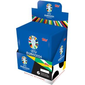 Topps Official Euro 2024 Sticker Collection - Full Box Bundle