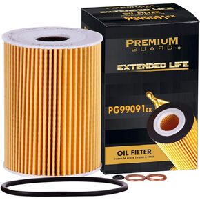 PG99091EX Extended Life Oil Filter up to 10,000 Miles | Fits 2013-08 BMW M3